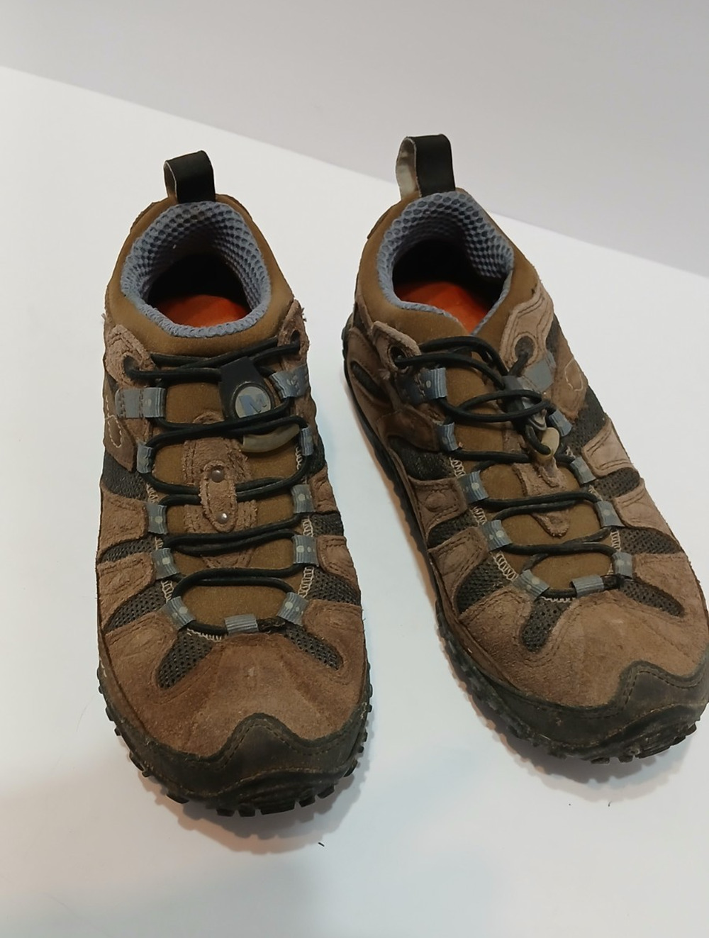 Womens Merrell Chameleon Arc Stretch Slip-on Brown Hiking Shoes Size 6